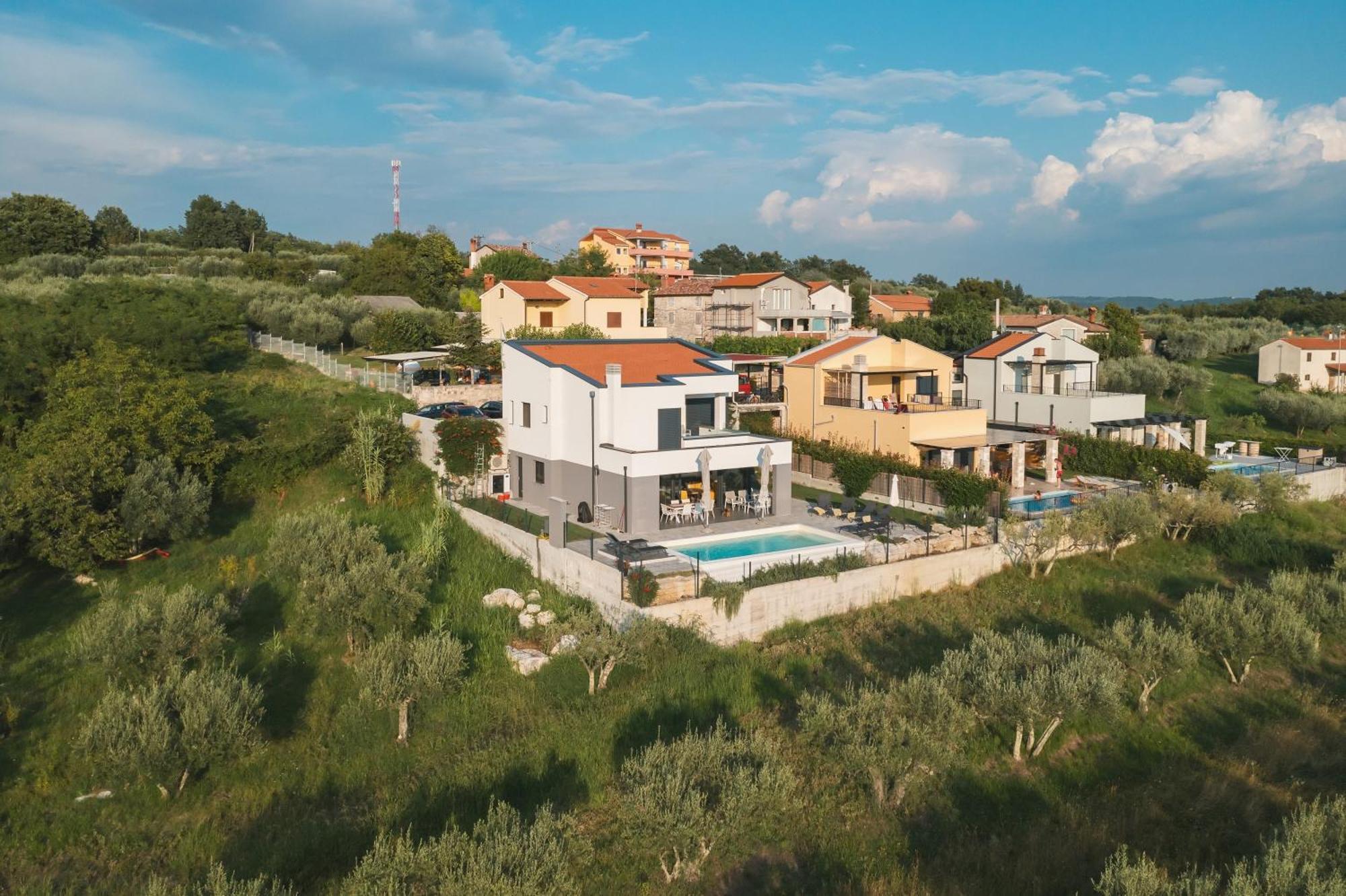 Villa Boiky - Private Pool And Amazing Sea View, Istria Materada Exterior foto