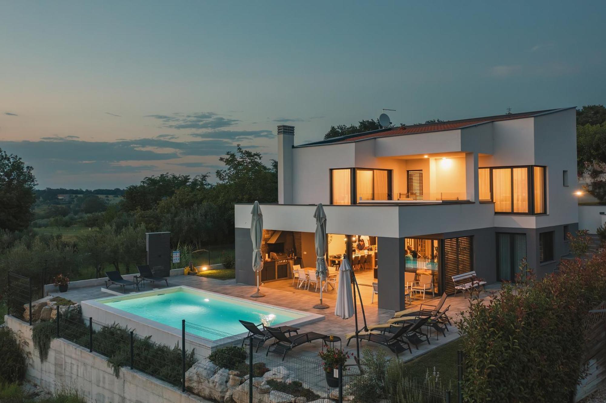 Villa Boiky - Private Pool And Amazing Sea View, Istria Materada Exterior foto