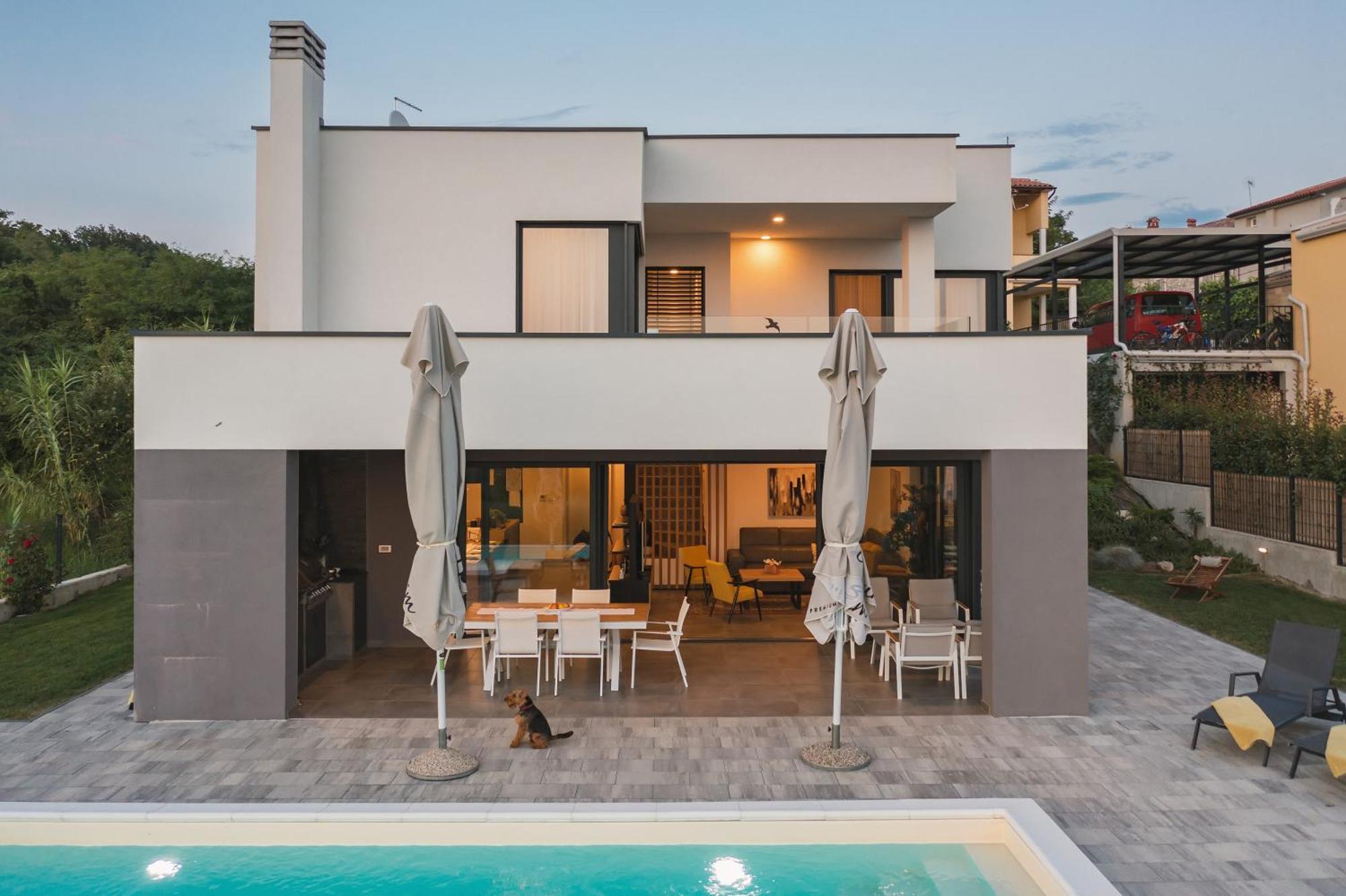 Villa Boiky - Private Pool And Amazing Sea View, Istria Materada Exterior foto