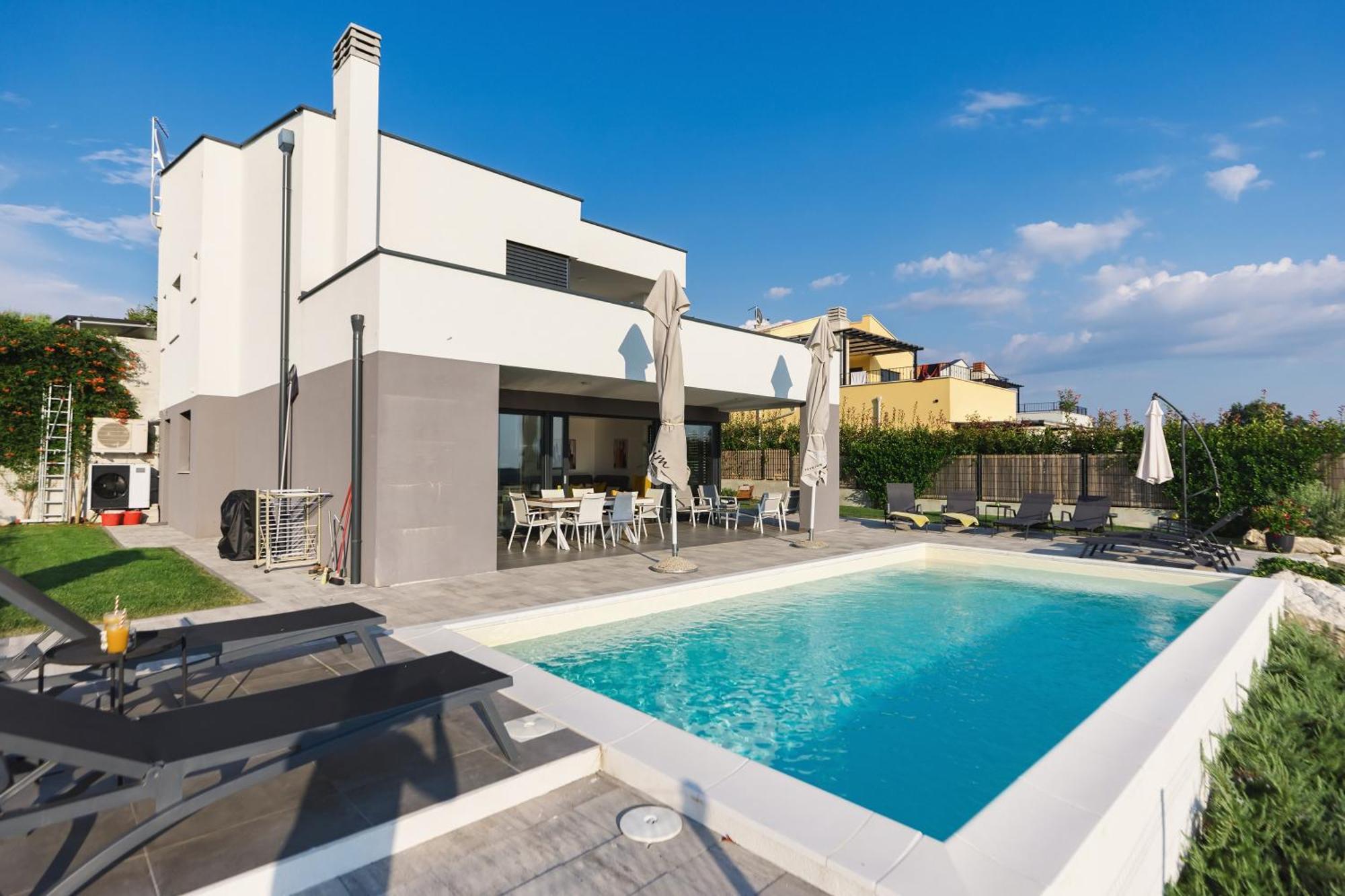 Villa Boiky - Private Pool And Amazing Sea View, Istria Materada Exterior foto