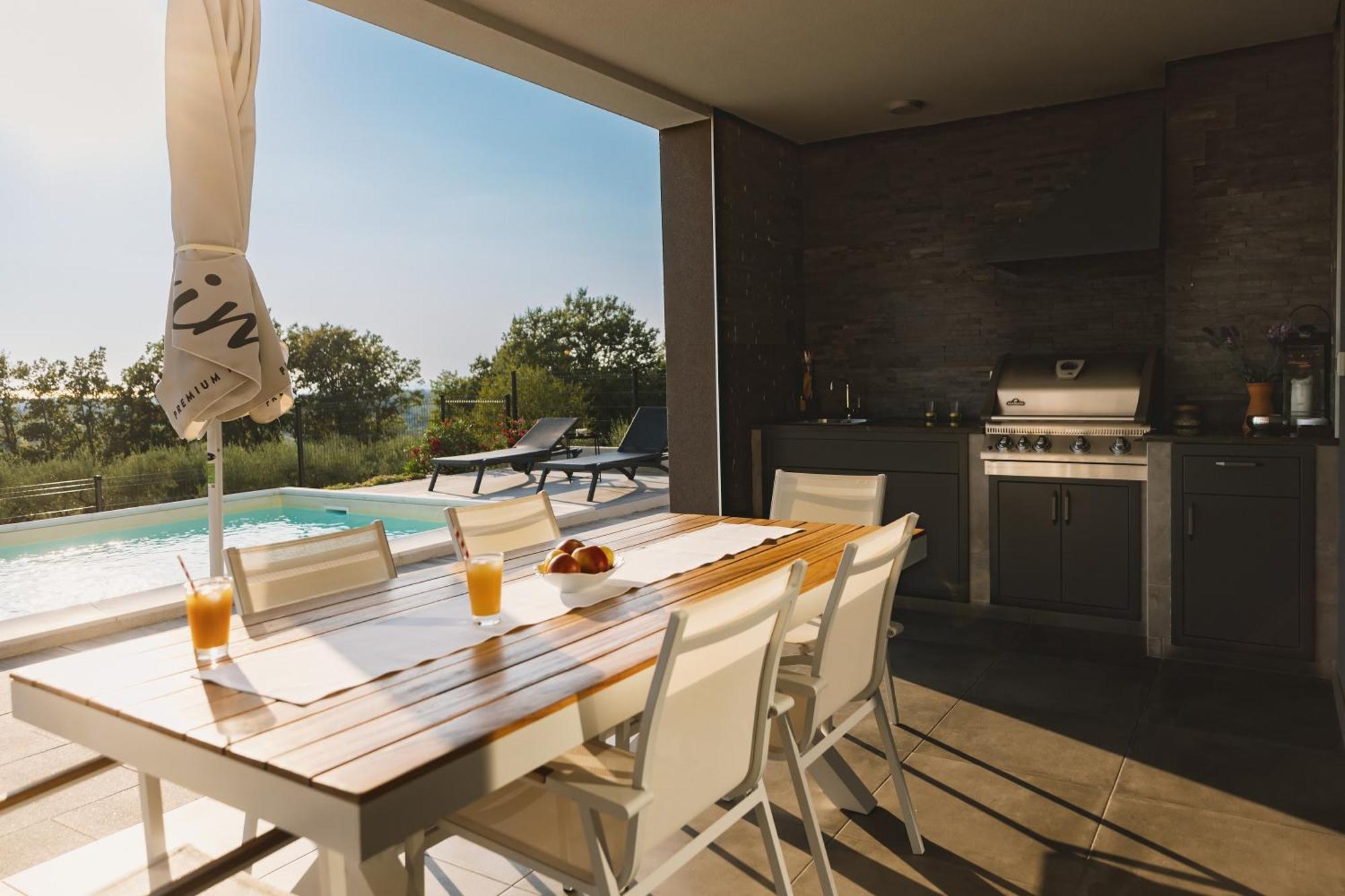 Villa Boiky - Private Pool And Amazing Sea View, Istria Materada Exterior foto